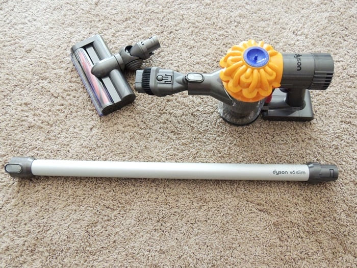 dyson v6 slim not charging