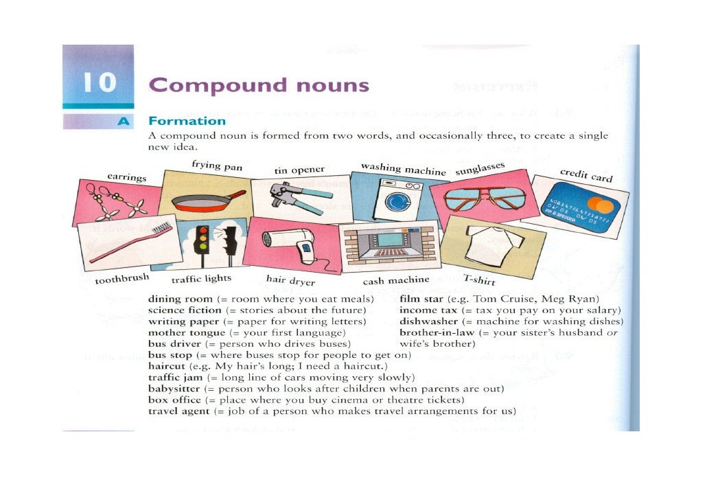 Compound Nouns Compound Nouns