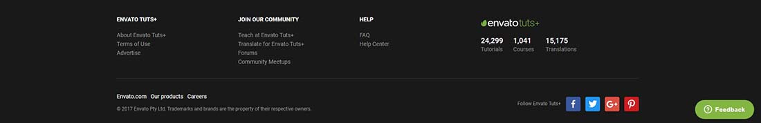 Graphic Design footer