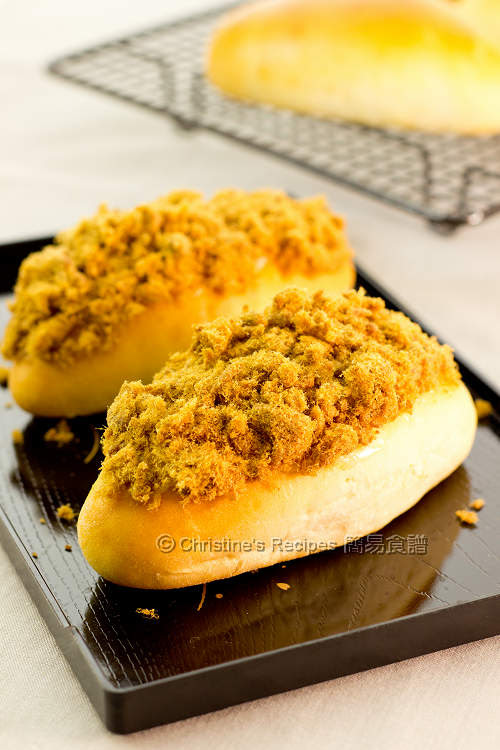 豬肉鬆湯種麵包 Pork Floss Buns01