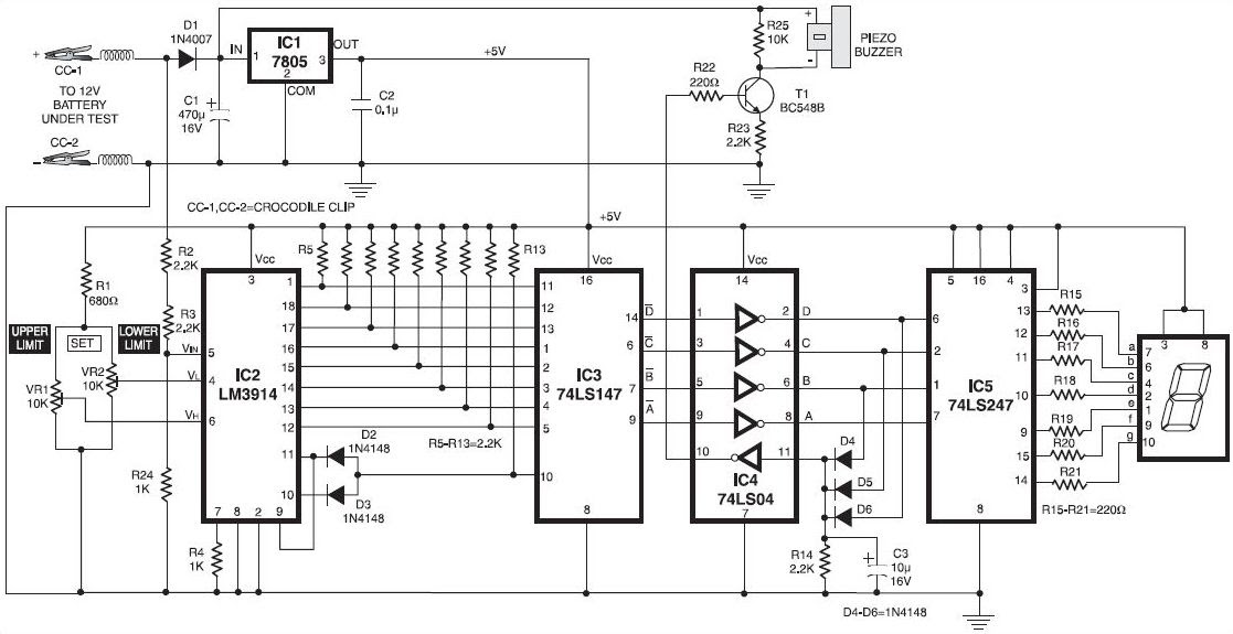 Lead-Acid Battery Charger Monitor