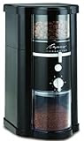 Capresso 580.01 Disk Burr Grinder, Black