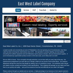 32 East West Label Company Labels For Your Ideas