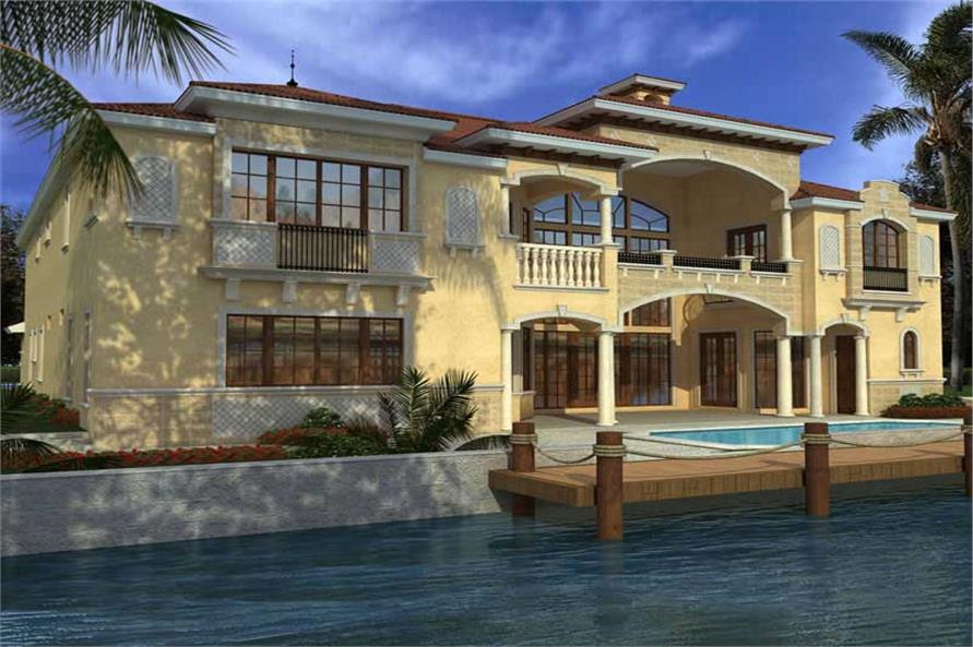 Luxury Home with 7 Bdrms 7883 Sq Ft House  Plan 107 1031