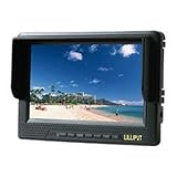 Lilliput 7-inch LCD monitor with HDMI, YPbPr interface, dedicated high-definition video camera