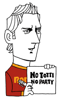 トッティ Francesco Totti