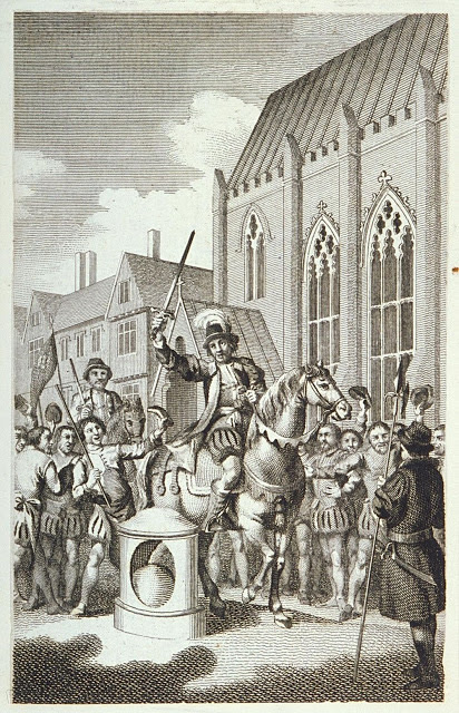 Ο Jack Cade στην London Stone