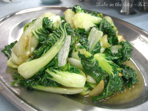 Stirfried Nai Pak Choy