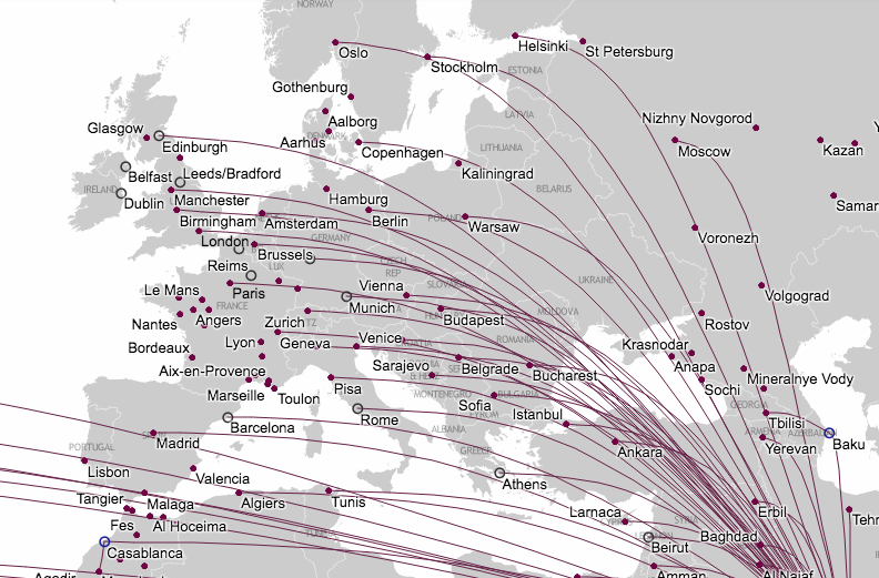 Flight Deal Fly to Europe in Qatar  Airways Business Class 