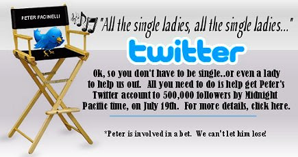 The search for 500K followers on Twitter