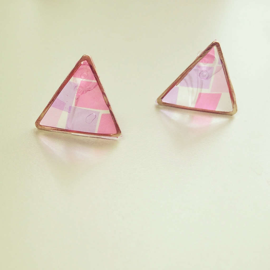 百均セロファンを使ってレジンパーツ作り てづくり たいそう