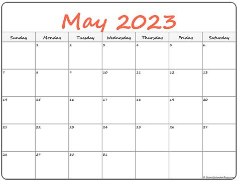 Plan your month and get organized with our free blank monthly calendars in a range of beautiful designs. may 2023 calendar free printable calendar