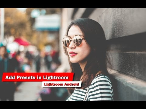 Add Preset in Lightroom Mobile