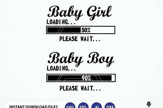 Download Free 106 Baby Loading 2021 Svg SVG PNG EPS DXF File for Cricut, Silhouette and Other Machine