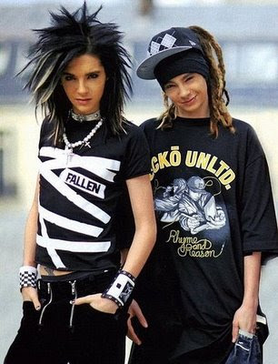Bill and Tom Kaulitz Hairstyles