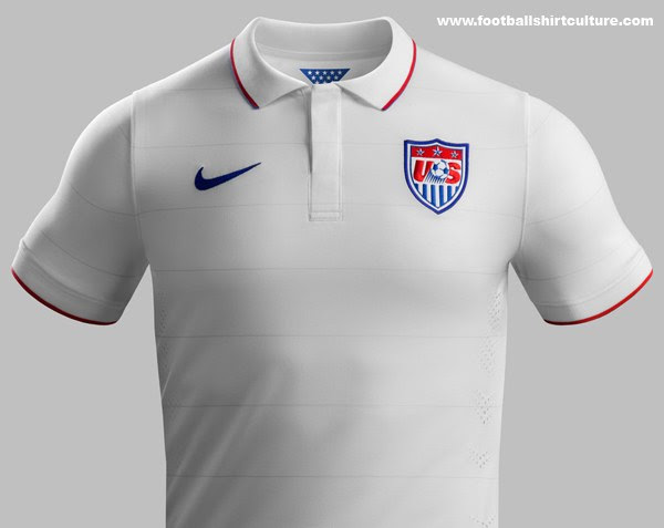 アメリカ代表 14年nikeワールドカップ用新ユニフォーム ホームモデル 正式リリース Football Shirts Voltage Com サッカー各国代表 クラブユニフォーム