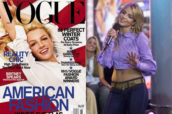 britney spears out magazine cover. Britney Spears Vogue Magazine