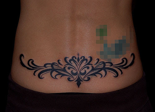 トライバル Tribal 腰 Tattoo タトゥー 刺青 写真共有サイト フォト蔵