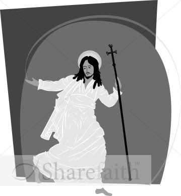 Jesus with Staff