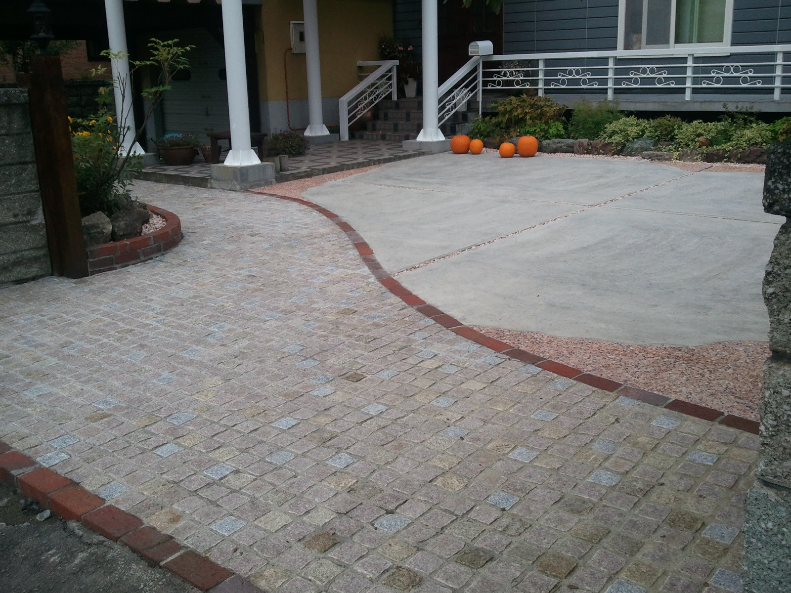 平野建設株式会社 Staffブログ アプローチの曲線について