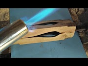 Inilah ornamen ditambah lampu jadinya lampu hias keren bubut kayu, paling dicari!