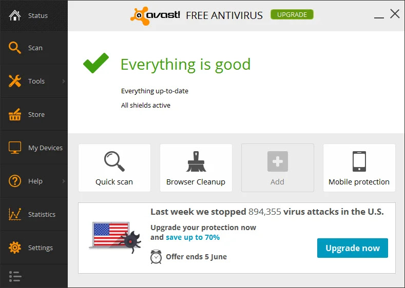 Free Download Avast Antivirus for PC full version with Key