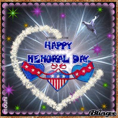 happy memorial day Animated Pictures for Sharing #112144942 | Blingee.com