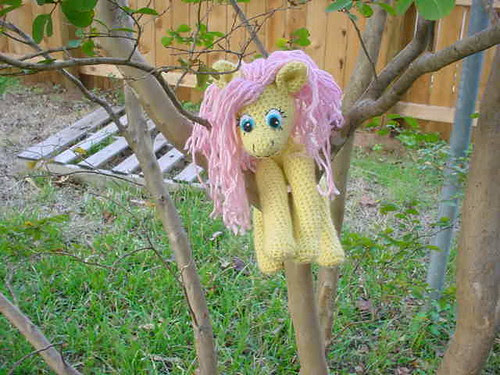 Fluttershy in tree