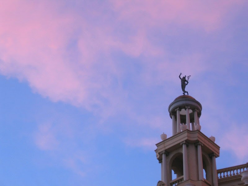 Barcelona sunset