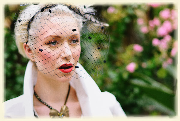 Portrait with netted hat, Fashion Catalogue