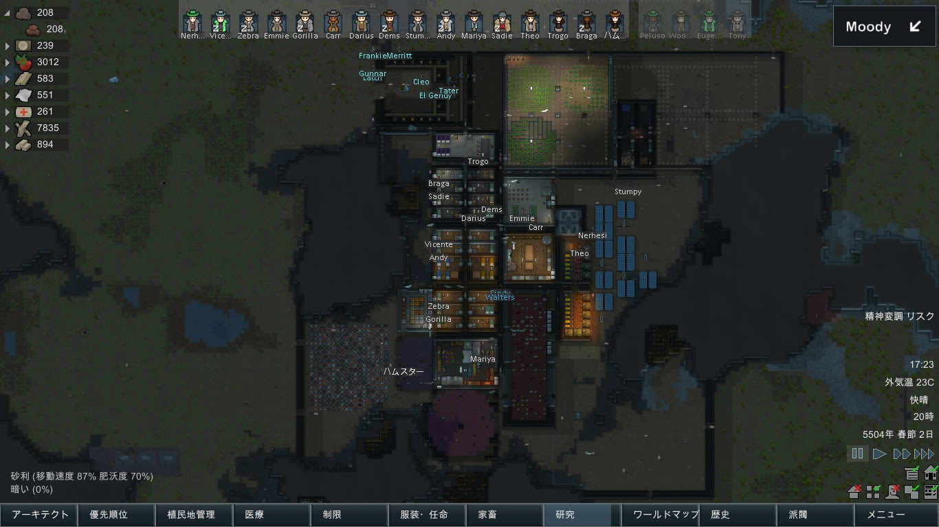 Rtsゲーム Rimworld の紹介と攻略メモ Stn Life