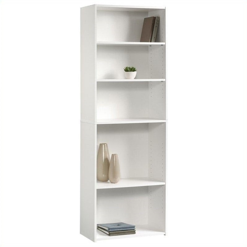 Buy Now Sauder Beginnings 5 Shelf Bookcase in Soft White Before Special
Offer Ends