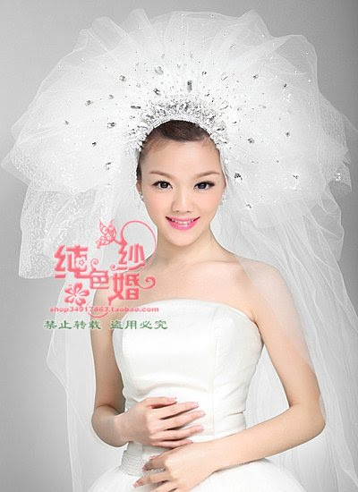 Bridal veils3 layers bridal wedding veilextra long bride dress veil 250CM 