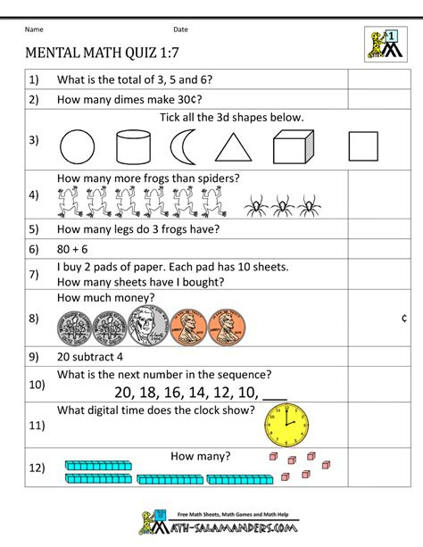 Browse printable 1st grade math worksheets. first grade mental math worksheets