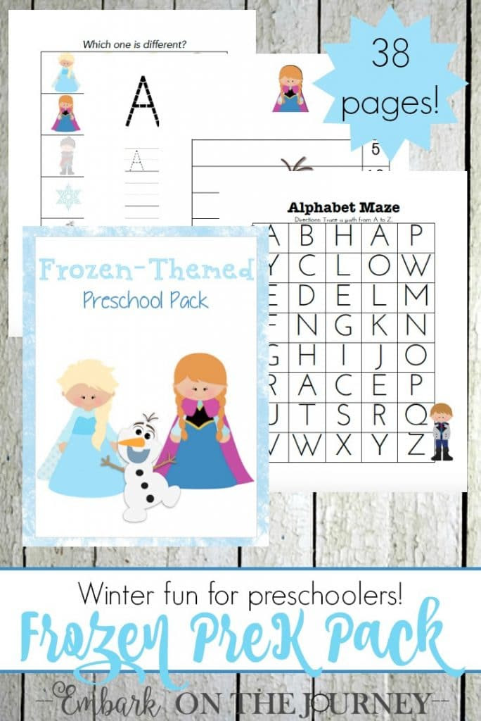 Free Frozen Printables for Preschoolers (38 Pages!) | Free Homeschool ...