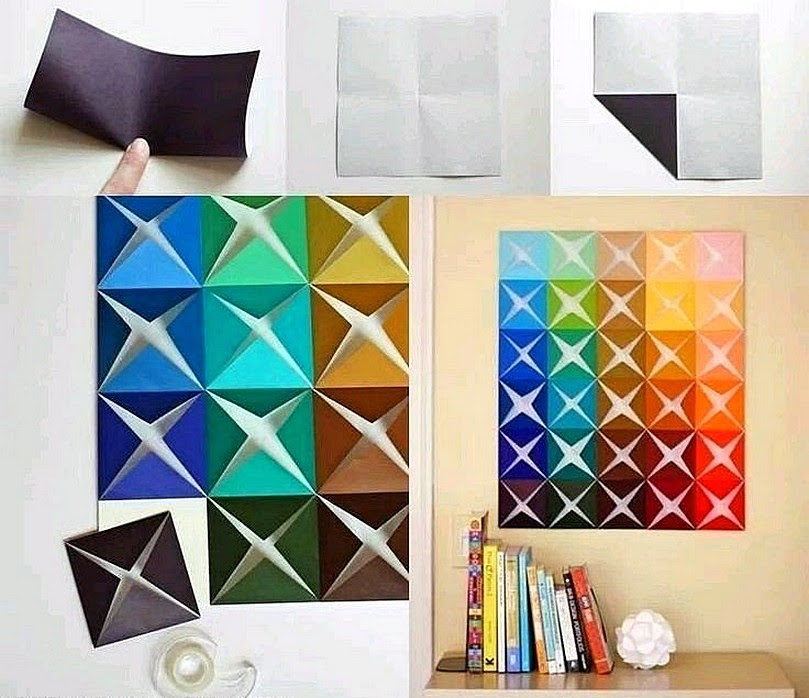 Cara Membuat Hiasan Dinding Kamar Dari Kertas Origami Cara Membuat Hiasan Dinding Kamar Dari Kertas Origami
