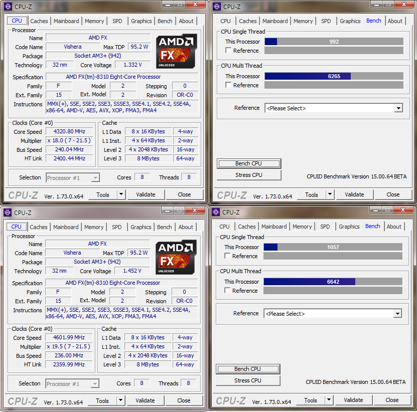 Cpuz 1 73 Benchmark Thread Anandtech Forums Technology Hardware Software And Deals