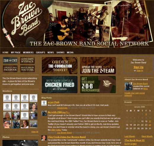Zac Brown is a new singer