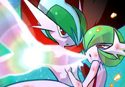 ポケモン100users入り メガサーナイト Pixiv年鑑 B