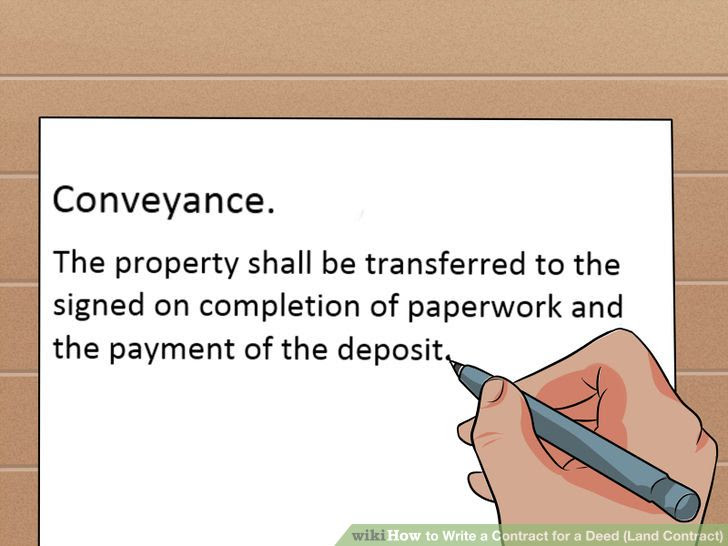 Write a Contract for a Deed (Land Contract) Step 11.jpg