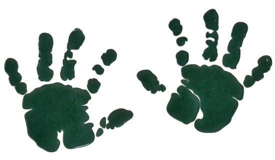Download Black Baby Handprint - ClipArt Best