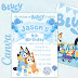 Bluey Birthday Invitations Template