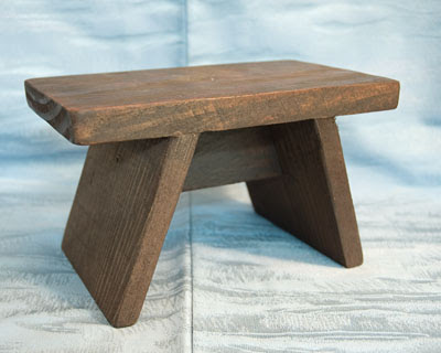 Japanese Bath Bench Asian Inspired Home Decoration