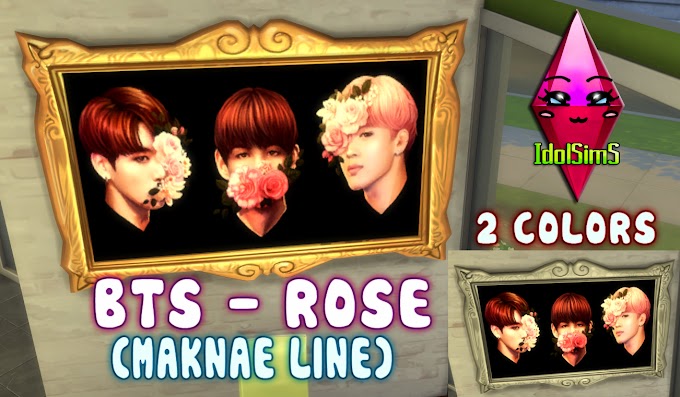Painting BTS - Rose ver. (maknae line)