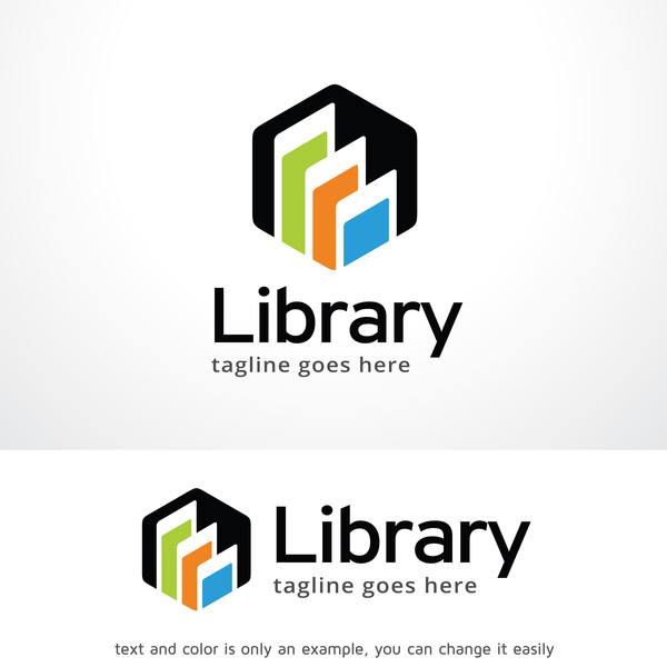 Download Library logo design vector