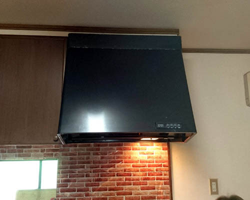 レンジフード換気扇diy設置 ｄｉｙまにあ