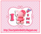 I Heart Pink Hello Kitty