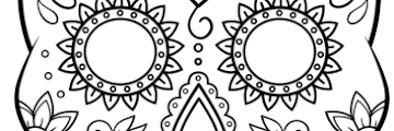 Free Printable Day Of The Dead Coloring Pages For Adults