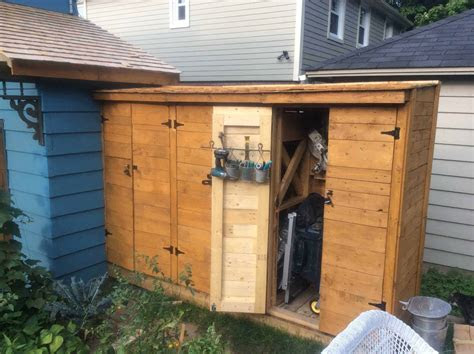 pallet wood tool shed  pallets