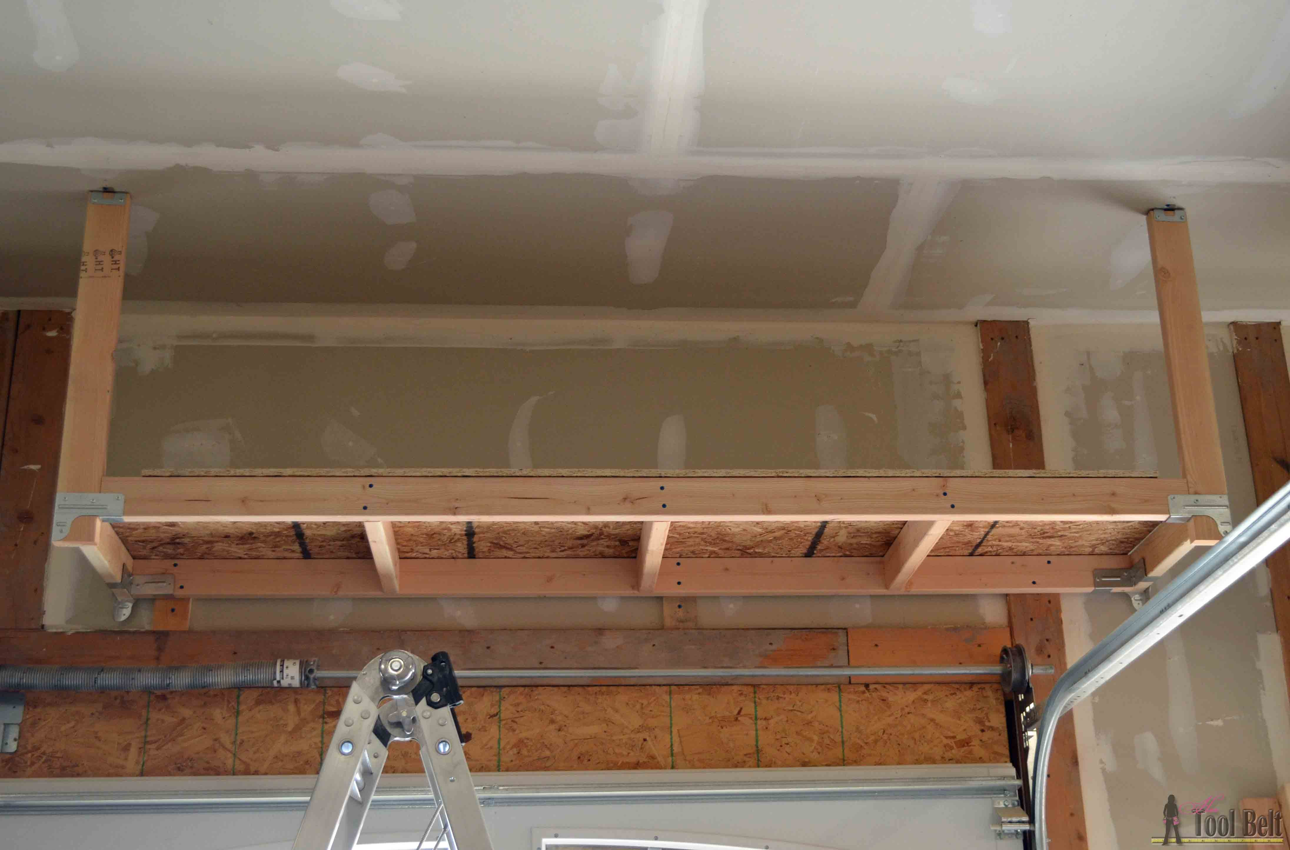 Suspended Garage Storage - DIY Done Right